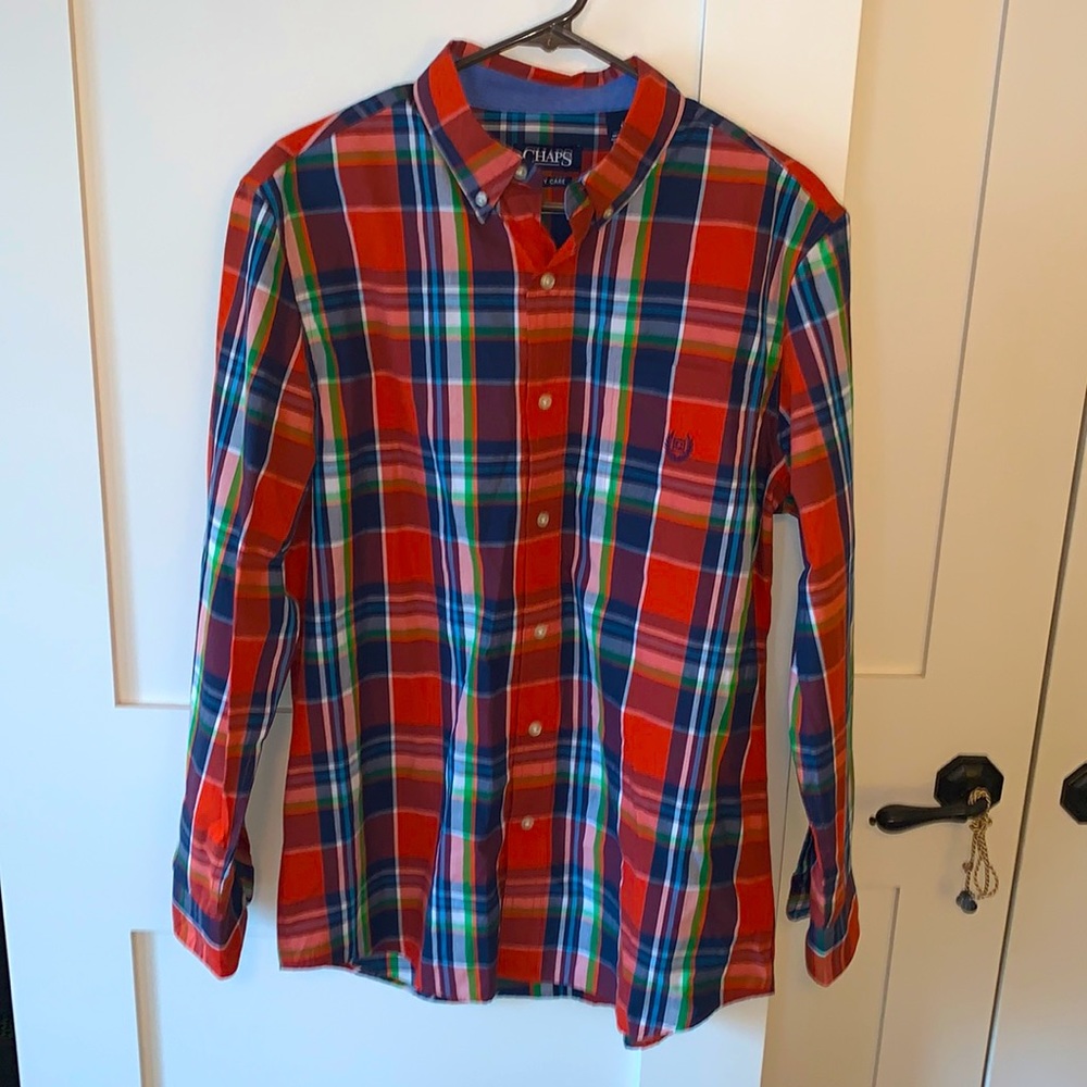 Never Worn Chaps Button Down